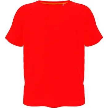 Chlapecké tričko Stedman® Active 140 Dětské funkční triko ST8570 Scarlet Red XL (158/164)