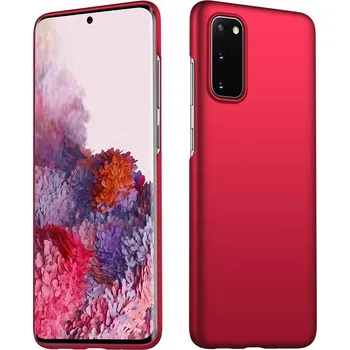 Pouzdro na mobilní telefon Zadní Kryt Pskom pro Samsung Galaxy S20 červený