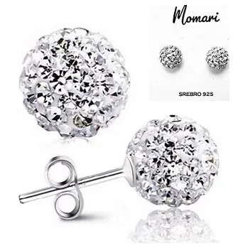 Náušnice STŘÍBRNÉ NÁUŠNICE 925 ZIRKONY KULIČKAMI, PETÝLOVÝMI STŘÍBRNÝMI NÁUŠNICE PRO KAŽDOU PŘÍLEŽITOST