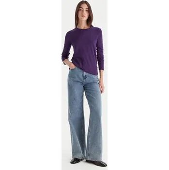 Dámský svetr Liu Jo Svetr MF5226 MS49I Fialová Regular Fit XL