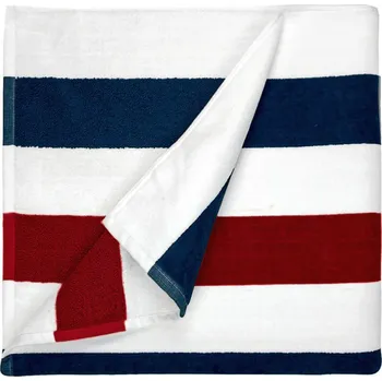 Ručník The One Towelling® Osuška 90x190 cm T1-STRIPE Navy Blue-Red 90 x 190 cm