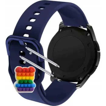 Pouzdro na mobilní telefon Řemínek Řemínek pro Amazfit Zepp E Square, Silikonový Tmavě Modrý Smyčka