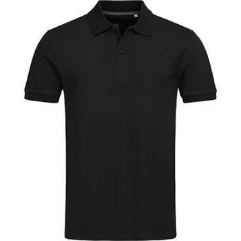 Pánské tričko Stedman® Pánské polo triko ST9050 Black Opal S