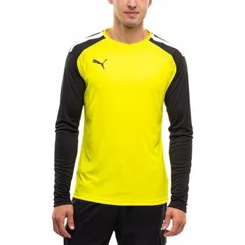 Pánská mikina Pánská Brankářská mikina Puma teamPACER GK LS žluto-černá 704933 42