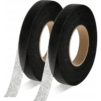 Lepicí páska Páska na zkracování kalhot a oděvů 20 mm 64 m 2 kusy Černá