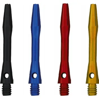 Příslušenství pro šipky Hliníkové násadky Bull's Simplex Short Červené