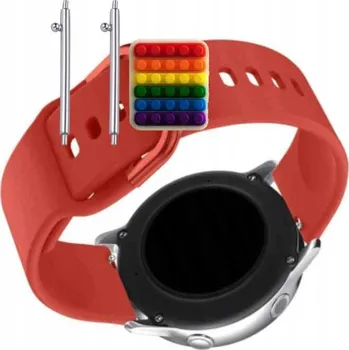 Pouzdro na mobilní telefon Řemínek Řemínek pro Rubicon RNCE99, Silikonový Červený Smyčka, nastavitelný