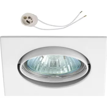 Bodové svítidlo Halogenové svítidlo pro LED žárovky GU10 na 230V CT22 biała