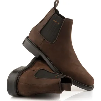 Pánské polobotky KOTNÍKOVÁ OBUV GANT ST FAIRKON DARK BROWN