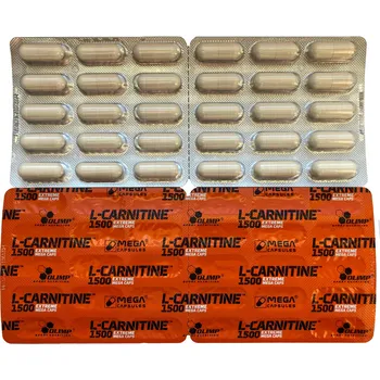 Spalovač tuku OLIMP L-CARNITINE 1500 EXTREME 30 kapslí. L-KARNITIN