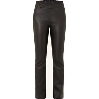 Dámské kalhoty Iris Von Arnim Dámské Kožené Kalhoty Philine, černá, 40