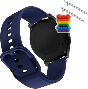 Pouzdro na mobilní telefon Řemínek Řemínek pro Samsung Galaxy Watch4 Classic 46mm, Silikonový Tmavě Modrý Smyčka