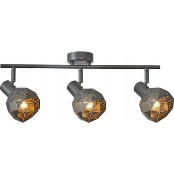 Stropní svítidlo Italux šedé, žluté