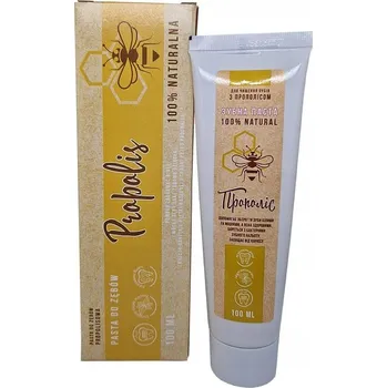 zubní pasta Zubní pasta BEZ FLUORU s propolisem 100ml LekoPro