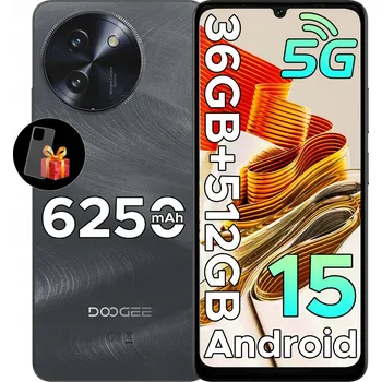 Mobilní telefon Smartphone DooGee Note 59 Pro+ 12 GB / 512 GB 5G černý