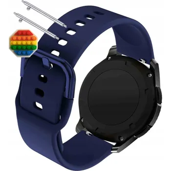 Pouzdro na mobilní telefon Řemínek Řemínek pro Kospet Tank T3 Ultra 2, Silikonový Tmavě Modrý Smyčka, nastavitelný