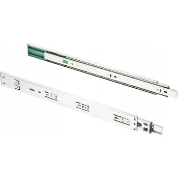 Nábytkové kování Kuličkové pojezdy GTV VERSALITE PLUS H45 500mm s s tlumením dovírání PK-L-H45-500-B