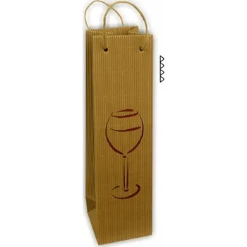 Obraz Taška na víno - výřez Sklenice VYSOKÁ KVALITA