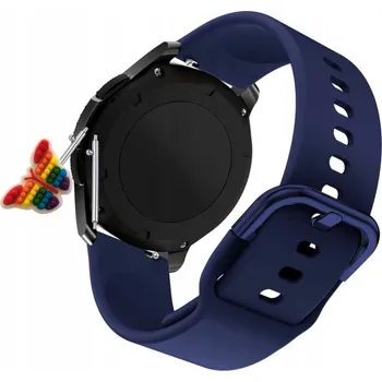 Pouzdro na mobilní telefon Řemínek Řemínek pro Colmi P8 Mix, Silikonový Tmavě Modrý Smyčka, nastavitelný