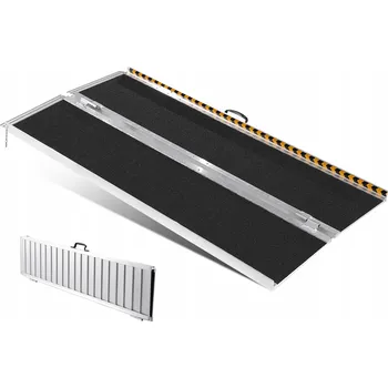 Invalidní vozík Rampa pro invalidní vozík 363 kg hliníková skládací protiskluzová