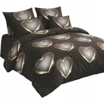 Povlečení Povlečení 200x220 + 2 Povlaky na polštáře 70x80 Bavlněný satén Sada Povlečení