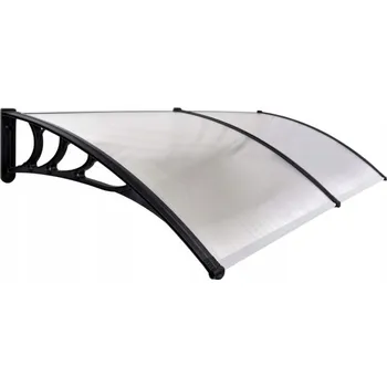 Vchodové dveře Přístřešek nad vchodové dveře MAKO DUO černý