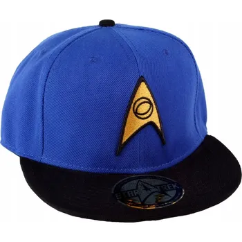 Kšiltovka Snapback kšiltovka Star Trek - Modrá, logo