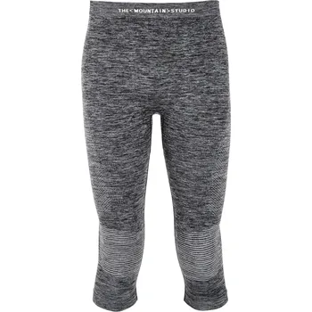 The Mountain Studio funkční spodky BASE 3/4 PANT ZIMA Černá L/XL Pánské