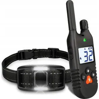 Obojek pro psa ELEKTRICKÝ VÝCVIKOVÝ OBOJEK PRO PSA S DOSAHEM 900M A DÁLKOVÝM OVLÁDÁNÍM
