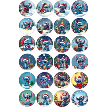 Jedlá dekorace na dort VÁNOCE-134 Materiál: Jedlý papír