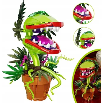 ostatní stavebnice Hračka \"Masožravá Květina\" 327 dílků