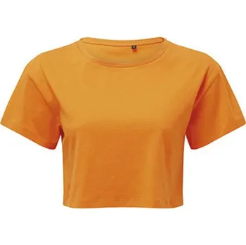 Dámské tričko TriDri® Dámský crop top TR019 Orange XXS