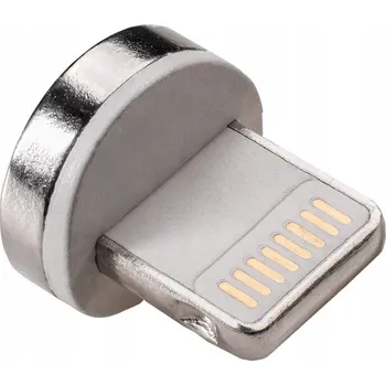 Datový kabel Kabel Akyga USB - Apple Lightning 0,01 m bílý