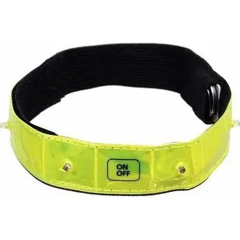 Compass na suchý zip žlutý