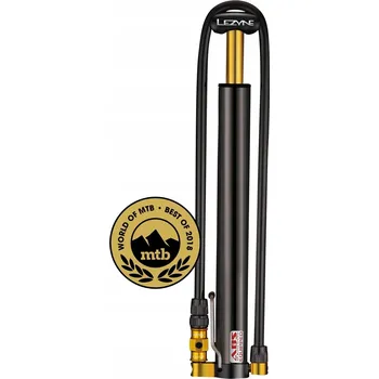 pumpička Ruční pumpička Lezyne CNC Micro Floor Drive HV černá