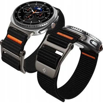 Pouzdro na mobilní telefon Řemínek Spigen pro Samsung 23mm černý