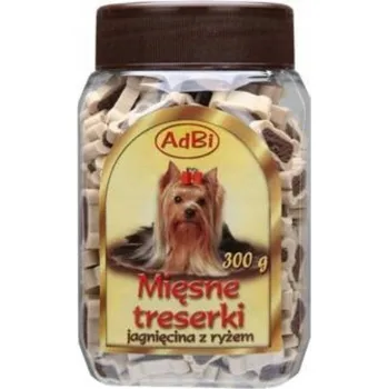 Pamlsek pro psa Sušenky Adbi jehněčí s rýží 300g