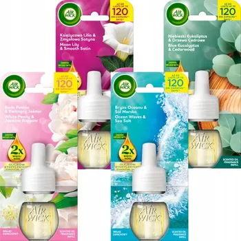 Osvěžovač vzduchu Air Wick Náhradní náplně do elektrického osvěžovače vzduchu 4 kusy MIX