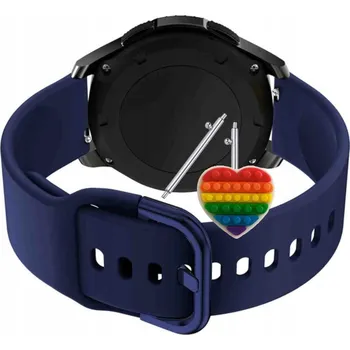 Pouzdro na mobilní telefon Pásek Řemínek pro Garett Sport 24, Silikon, tmavě modrá smyčka, nastavitelný