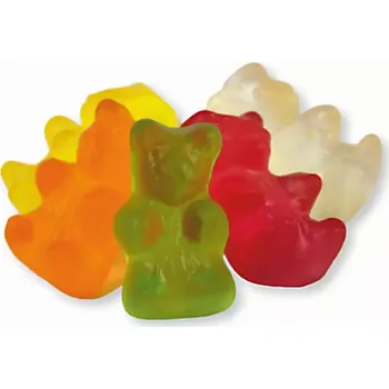 Bonbon Ochutnej Ořech Želé STEVIA Medvídci BEZ CUKRU 250g