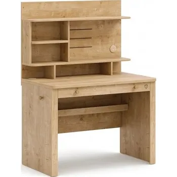 Psací stůl Psací stůl s nástavcem s policemi Cody - dub