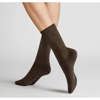 Dámské ponožky Dámské Ponožky 97 % BAVLNA HUDSON RELAX COTTON hnědý melanž 39-42