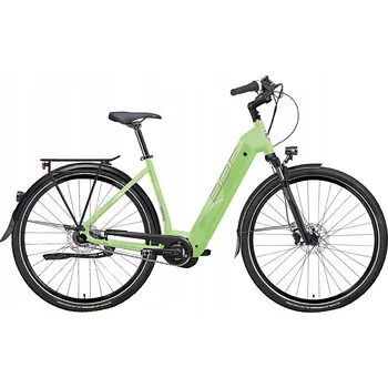 Elektrokolo BBF E-City Chur 1.0 Wave Bosch Active Line Plus 400 Wh 28 palců RH 4,9 9 Cm limetková