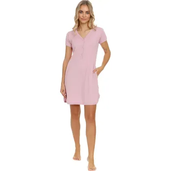 Dámské noční prádlo Dámská těhotenská košile 4542 - Doctornap světle fialová L