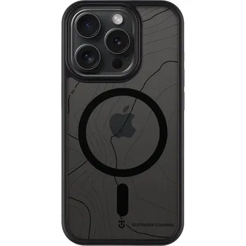 Náhradní kryt pro mobilní telefon Tactical MagForce Hyperstealth Sika kryt pro iPhone 15 Pro Asphalt
