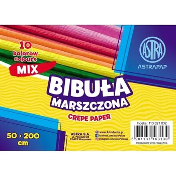 Obraz Krepový papír astra papiernicze vícebarevný