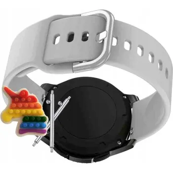 Pouzdro na mobilní telefon Řemínek Řemínek pro Polar X2 Pro Titan, Silikonový Šedý Smyčka, nastavitelný