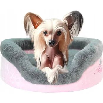 Pelíšek pro psa Nadýchaný kotec pro pelíšek čínského potah yorkshirského teriéra a mopsa buldoka