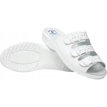 Dámské pantofle Pantofle Medibut bílé 38