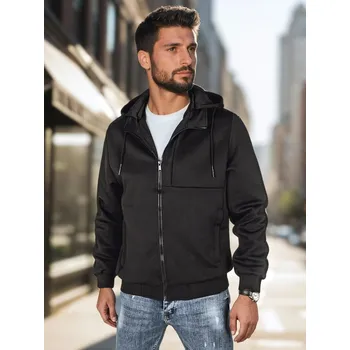 Pánská bunda s kapucí Dstreet TX5016 Barva: Černá, Velikost: XL